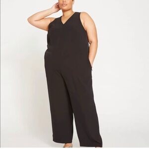 Universal Standard Premier Black Jumpsuit Size S/14-16
